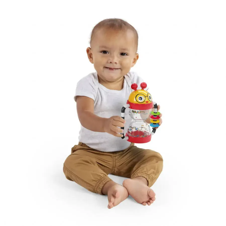 Развивающая погремушка Baby Einstein Cal's Sensory Shake-up, от 3 месяцев - 8
