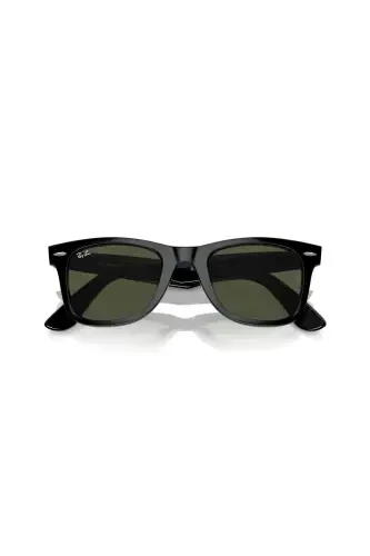 Rb 2140 Wayfarer Qora 901 50 Unisex Quyoshdan himoya ko'zoynaklari-Qora - 6