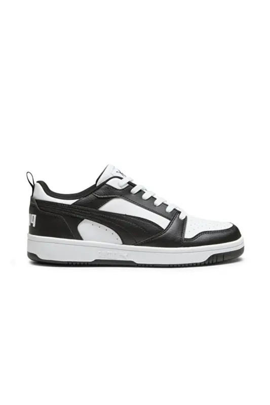 RB-3773 Unisexs Siyah Beyaz Günlük Sneaker Anatomik Taban Comfort Spor Ayakkabı - Siyah Beyaz-9655 - 2
