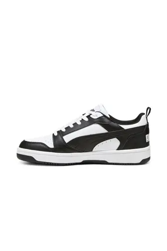 RB-3773 Unisexs Siyah Beyaz Günlük Sneaker Anatomik Taban Comfort Spor Ayakkabı - Siyah Beyaz-9655 - 3