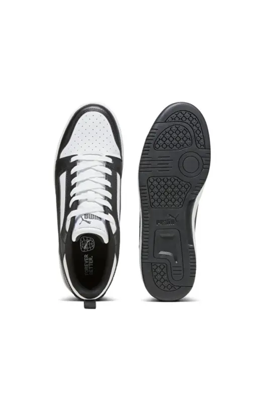 RB-3773 Unisexs Siyah Beyaz Günlük Sneaker Anatomik Taban Comfort Spor Ayakkabı - Siyah Beyaz-9655 - 7