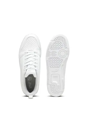 RB-4368 Unisexs Beyaz Günlük Sneaker Anatomik Taban Comfort Spor Ayakkabı - Beyaz-1913 - 4