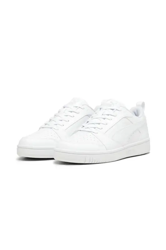 RB-7244 Unisexs Beyaz Günlük Sneaker Anatomik Taban Comfort Spor Ayakkabı - Beyaz-2687 - 6