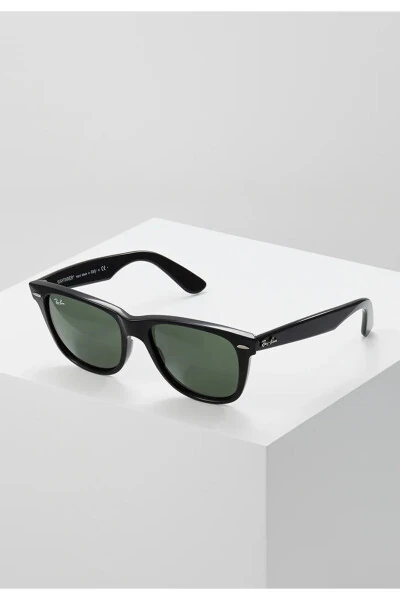 Rb2140 901 50wayfarer Черная Кость Зеленая Линза Унисекс Солнцезащитные Очки Rb 2140 901 - 3