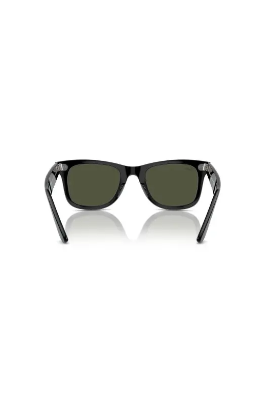 Rb2140 901 50wayfarer Черная Кость Зеленая Линза Унисекс Солнцезащитные Очки Rb 2140 901 - 5