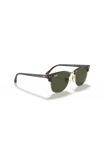 Rb3016 W0366 51 Clubmaster Unisex Sunglasses-Gold - RAY-BAN (1)