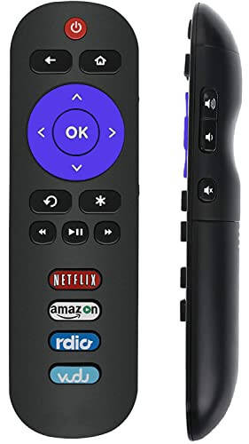 RC280 RC282 Universal Replacement for TCL-ROKU-TV-Remote, Compatible with Roku Westinghouse, Philips, ONN, Hitachi, Element, Haier, LG, Sanyo, JVC TVs - 1