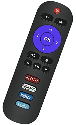 RC280 RC282 Universal Replacement for TCL-ROKU-TV-Remote, Compatible with Roku Westinghouse, Philips, ONN, Hitachi, Element, Haier, LG, Sanyo, JVC TVs - 5