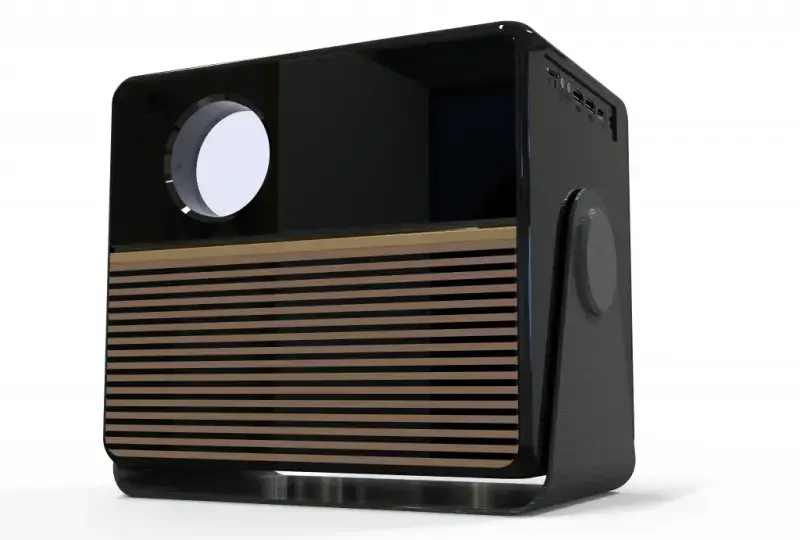 RCA, 1080P FHD ROKU Smart Streaming Projector, Powered by ROKU Express, RPJ227, 16: 9 и 4: 3 Aspect Ratios, Black - 4