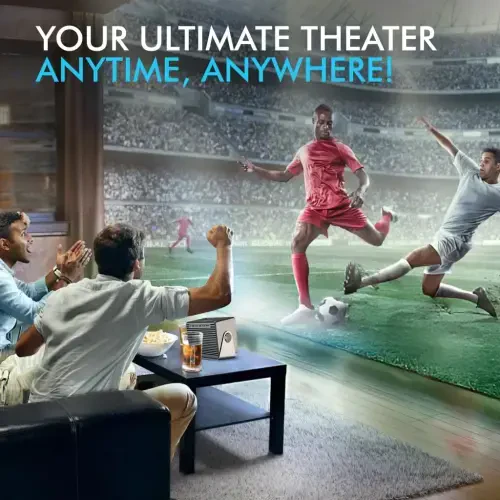 RCA, 1080P FHD ROKU Smart Streaming Projector, Powered by ROKU Express, RPJ227, 16: 9 и 4: 3 Aspect Ratios, Black - 14