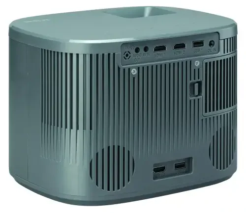 RCA 720P HD ROKU Smart Home Theater Projector, With ROKU express Streaming, 150 ANSI, RPJ185, Black - 7