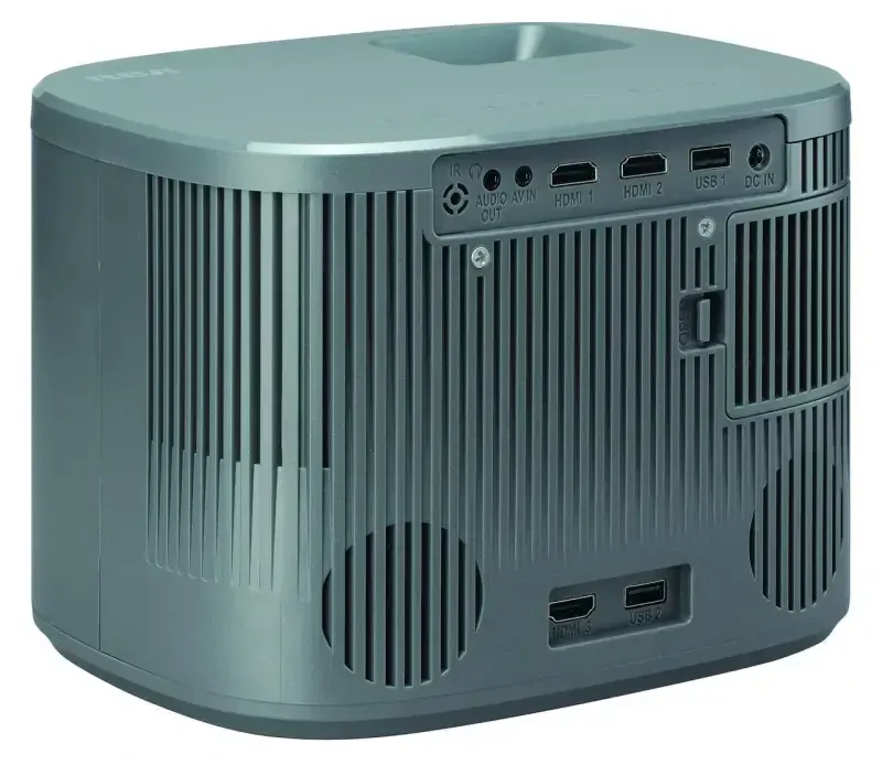 RCA 720P HD ROKU Smart Home Theater Projector, With ROKU express Streaming, 150 ANSI, RPJ185, Black - 7