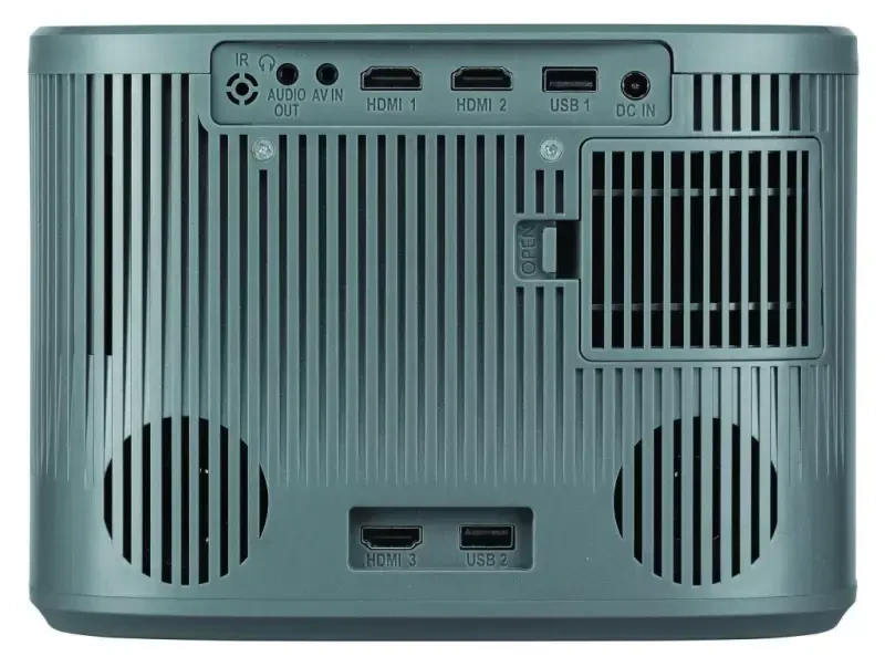 RCA 720P HD ROKU Smart Home Theater Projectori, ROKU express Streaming bilan, 150 ANSI, RPJ185, Qora - 5