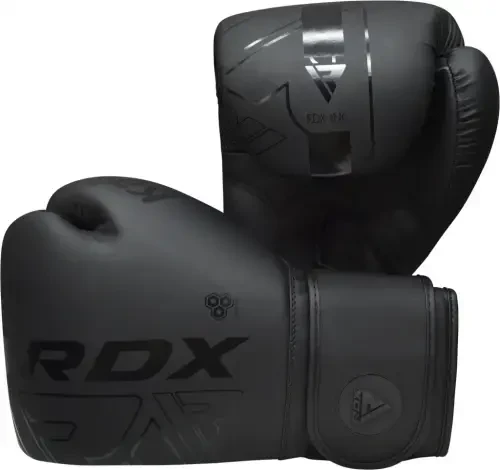 RDX Boxing Gloves for Men Women, Leather Punching Boxing Gloves for Adults, 8oz-16oz Unisex Gloves for Boxing, MMA, Muay Thai, Training,Black,16oz - 3
