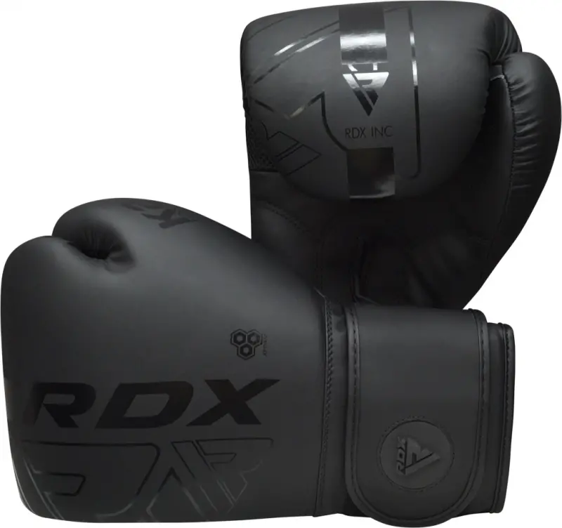 RDX Boxing Gloves for Men Women, Leather Punching Boxing Gloves for Adults, 8oz-16oz Unisex Gloves for Boxing, MMA, Muay Thai, Training,Black,16oz - 3