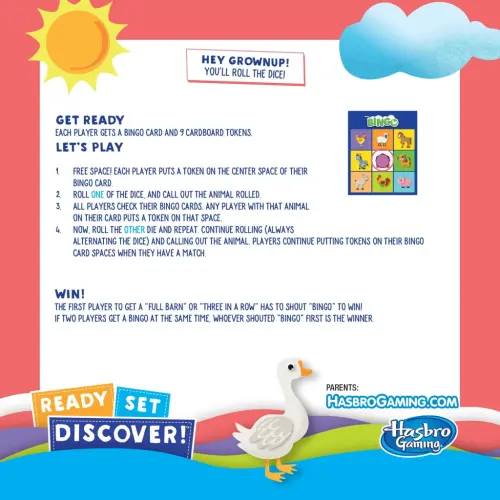 Ready Set Discover Bingo Game for Kids Ages 3+, Game for 2-4 Players (Walmart Exclusive) - 6
