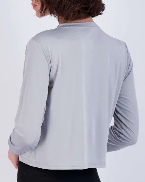 Real Essentials 5 Pack: Women's Dry Fit Crop Top - Long Sleeve Crew Neck Stretch Athletic Tee (Available in Plus Size) - REAL ESSENTIALS (1)