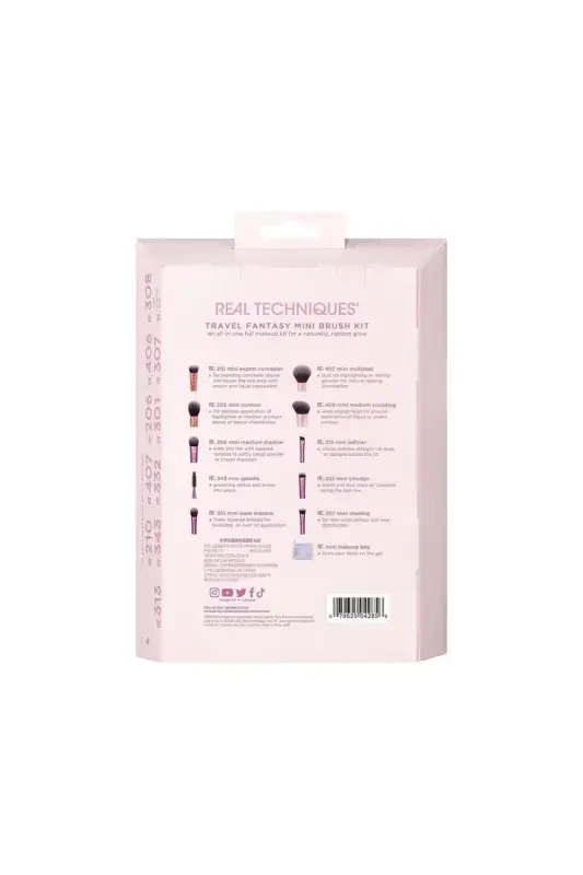 Real Techniques Mini Travel Brush Set - 5