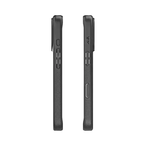 REBEL Air Case for iPhone 17 Pro [Air² Series] Strong MagSafe Compatible, Grippy Sides, Slim & Lightweight Cover, Camera Button, Protective Corners, Raised Lens Ring, 6.3 Inch Phone 2025 (Black) - 4