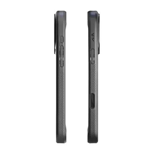 REBEL Air Case for iPhone 17 Pro Max [Air² Series] Strong MagSafe Compatible, Grippy Sides, Slim & Lightweight Cover, Camera Button, Protective Corners, Raised Lens Ring, 6.9 Inch Phone 2025 (Black) - 4