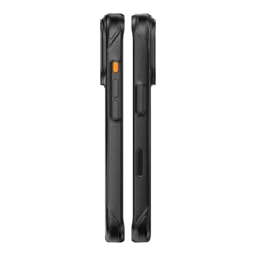 REBEL Case for iPhone 16 Pro [GEN7 Aramid Fiber] Strong MagSafe Compatible, Grippy Sides, Shockproof Corners, Metal Lens + Buttons, Upgraded Protective Design, 6.3 Inch Phone 2026 (Black) - 5