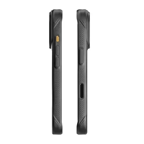REBEL Case for iPhone 17 Pro [GEN7 Aramid Fiber] Strong MagSafe Compatible, Grippy Sides, Shockproof Corners, Metal Lens + Buttons, Upgraded Protective Design, 6.3 Inch Phone 2025 (Black) - 4