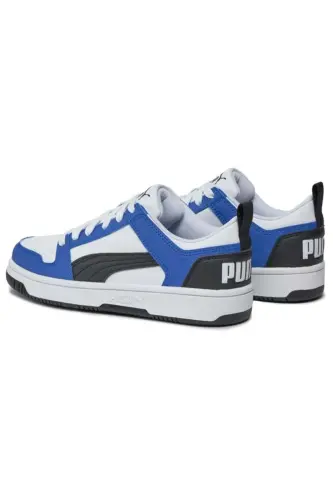 Rebound Layup Lo SL Jr Sneaker-White, Blue - 6