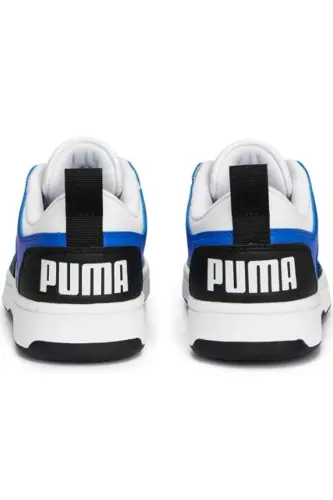 Rebound Layup Lo SL Jr Sneaker-White, Blue - 8