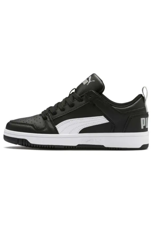 Rebound Layup Lo SL Jr 370490-02 Sneakers Unisex Spor Ayakkabı SİYAH-BEYAZ - (No Color) - 2