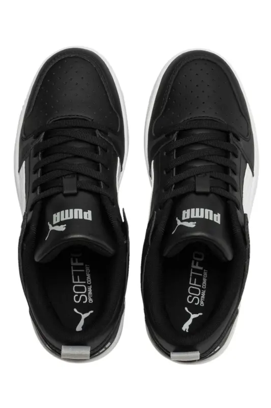Rebound Layup Lo SL Jr 370490-02 Sneakers Unisex Spor Ayakkabı SİYAH-BEYAZ - (No Color) - 4