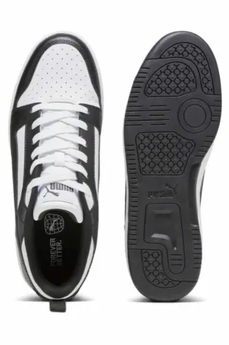 Rebound V6 Low B-1 Unisex Daily Sneakers 392328-01-1 Black-Black - 7