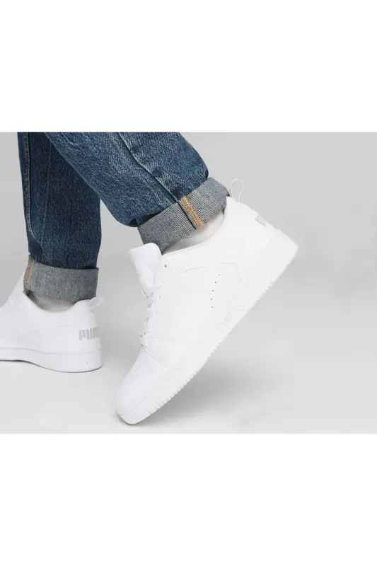 Rebound V6 Low Unisex Günlük Ayakkabı Sneaker Beyaz-Beyaz39232803 - PUMA