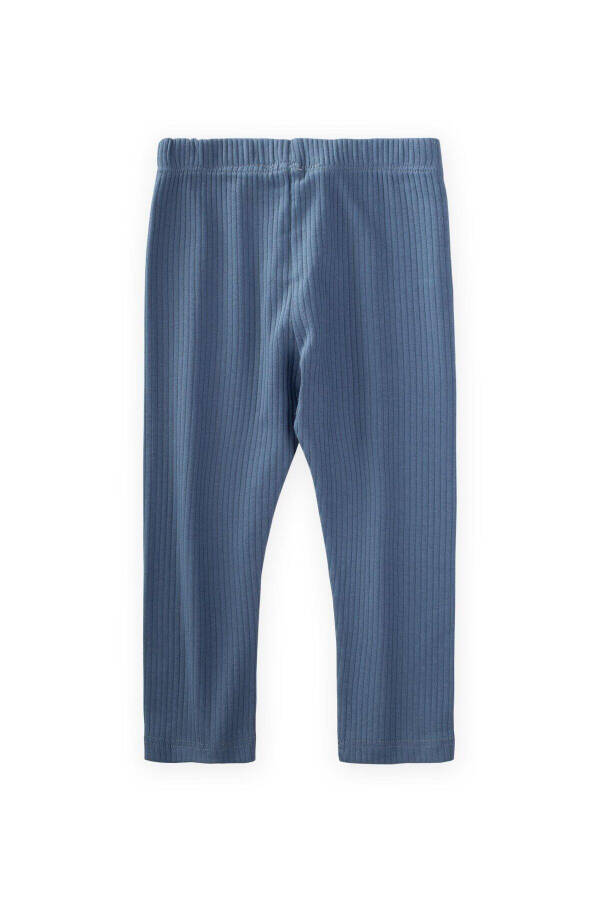 Ребристые леггинсы 0-5 лет Индиго - 2
