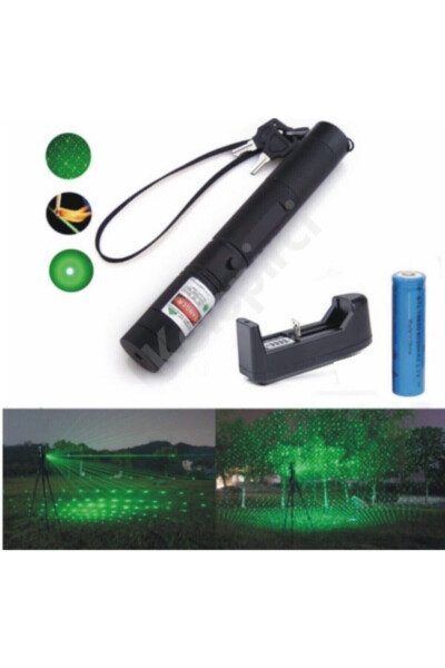 Rechargeable 5000mv Green Laser Pointer - 7