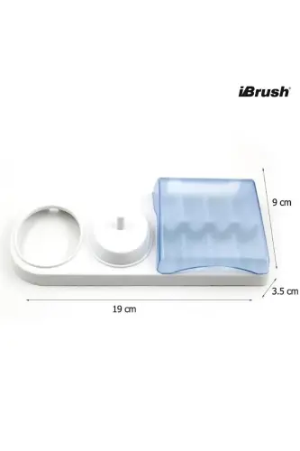 Rechargeable and Battery Powered Toothbrush Holder Stand and 2 Protective Covers - 6