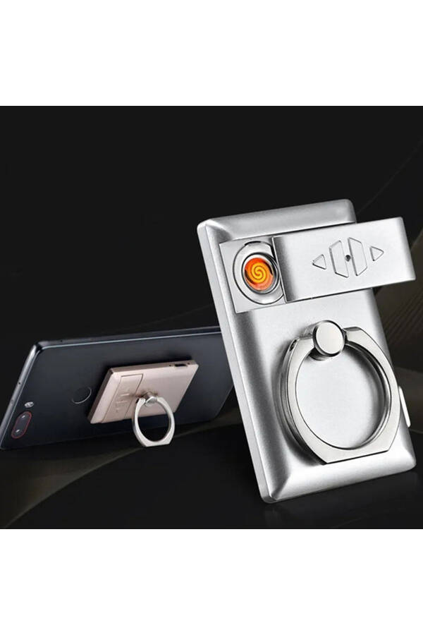 Rechargeable Lighter with USB Charging that Attaches to the Back of the Phone - 5