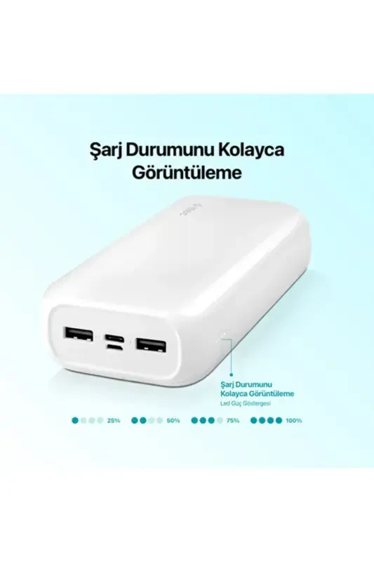 ReCharger Ultra 30.000 mAh Portativ Zaryadlovchi - 4