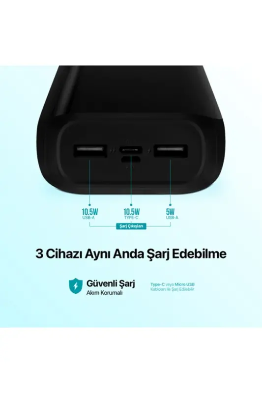 ReCharger Ultra 30.000 mAh Portativ Zaryadlovchi - 3