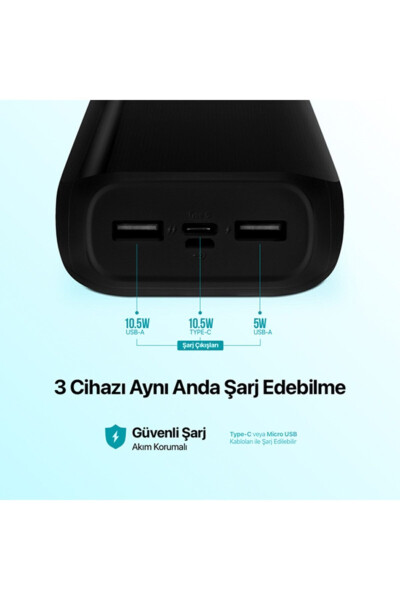 ReCharger Ultra 30.000 mAh Taşınabilir Şarj Aleti / Powerbank - 3