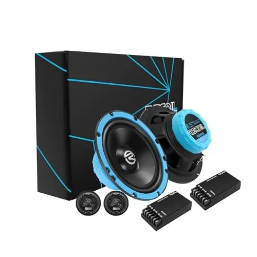 RECOIL REM65 Echo Series 6.5-дюймовая автомобильная акустическая система компонентного типа - 8