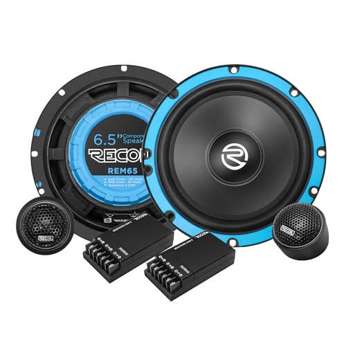 RECOIL REM65 Echo Series 6.5 dyuymli avtomobil audio komponent karnay tizimi - 1