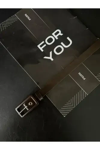 Rectangle Coating Buckle Thin Women's Trouser Belt, Jacket Belt, Shirt Belt-Coffee - 3