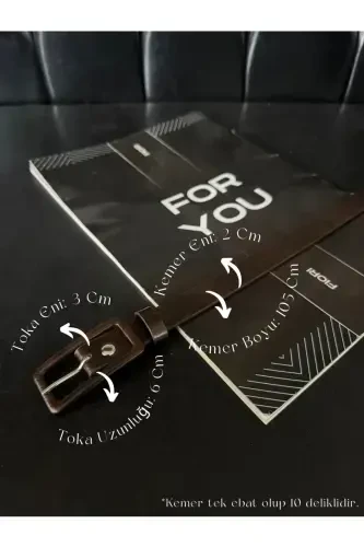 Rectangle Coating Buckle Thin Women's Trouser Belt, Jacket Belt, Shirt Belt-Coffee - 4