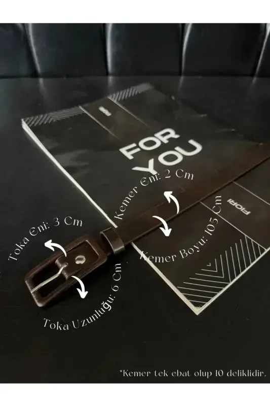 Rectangle Coating Buckle Thin Women's Trouser Belt, Jacket Belt, Shirt Belt-Coffee - 4