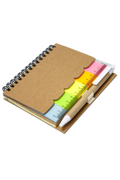 Recycled Shaped Cover Note Set - 4