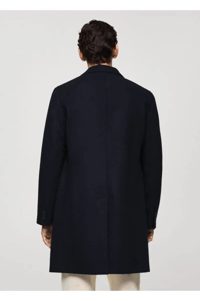 Recycled Wool Long Coat - 6