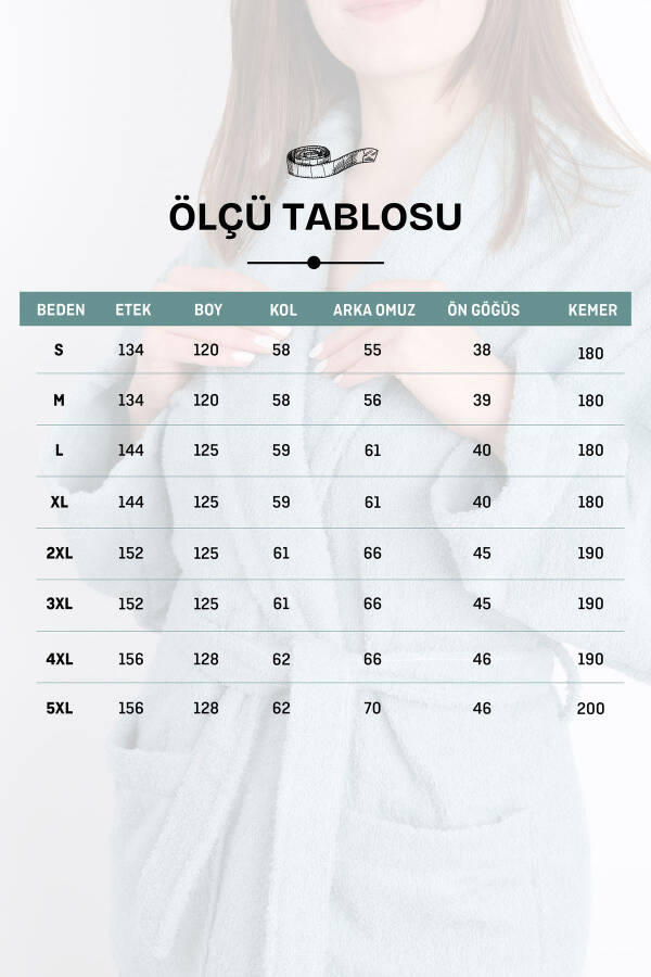 Red 100% Cotton Loop Hooded Bathrobe S-M-L-XL-2XL-3XL-4XL Plus Size - 4