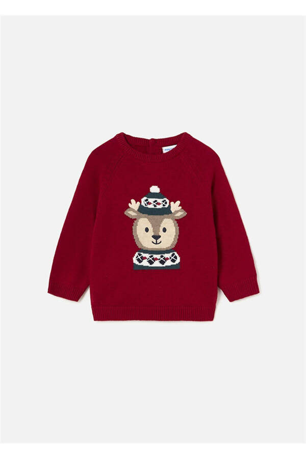 Red Baby Boy Sweater 2310 - 1