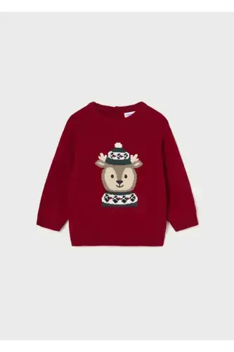 Red Baby Boy Sweater 2310 - 1