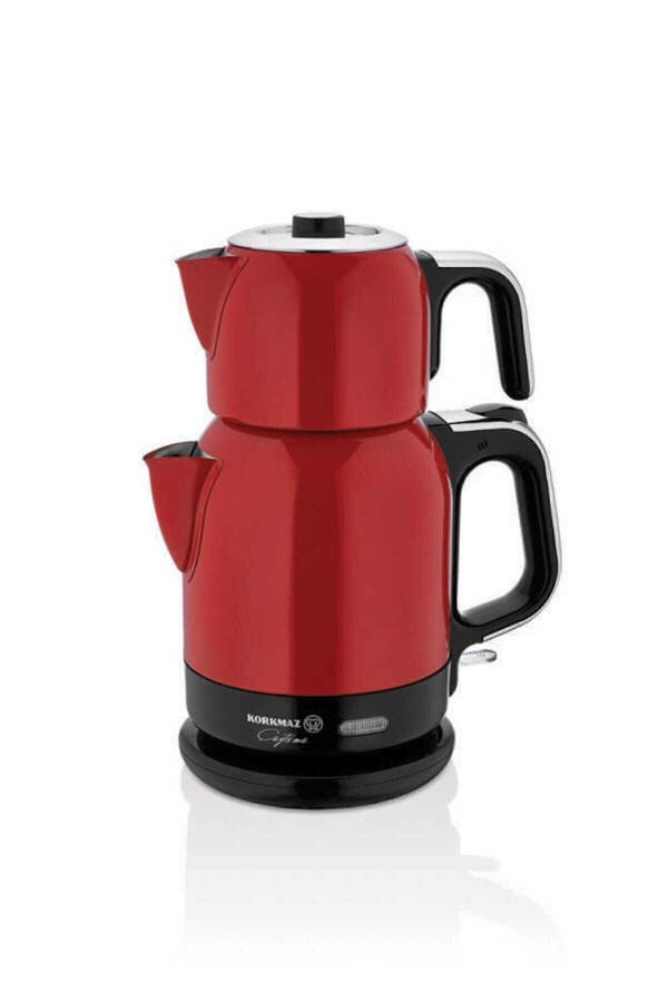 Red Chrome Çaytema Electric Kettle A331-05 - 3